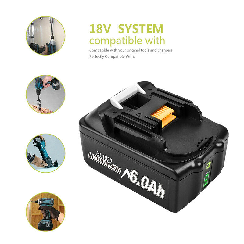 18V Battery for Makita BL1815 BDF452 BL1820B LXFD01 BTW450 BJR182 18V Battery for Makita BL1815 BDF452 BL1820B LXFD01 BTW450 BJR182